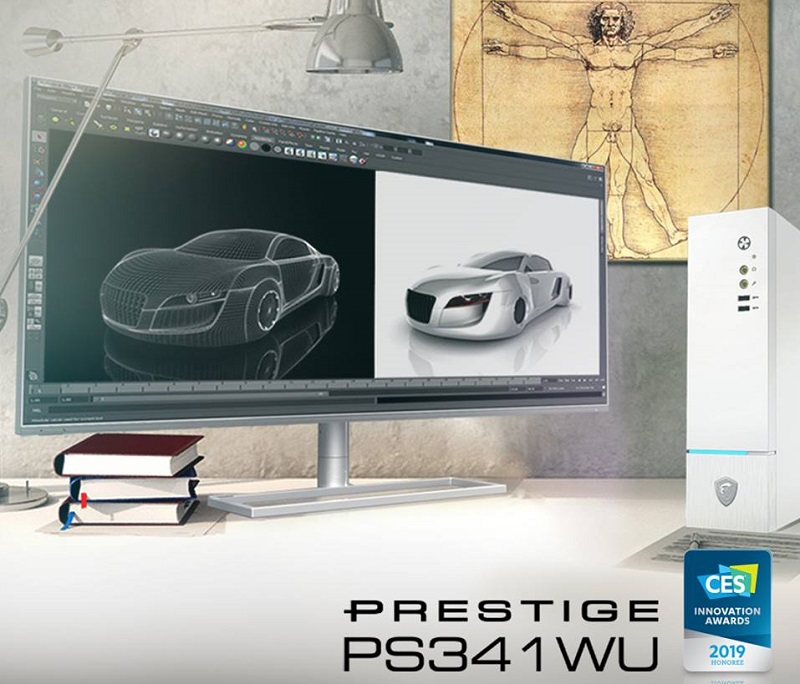 MSI Launches their Ultrawide 5K Prestige PS341WU