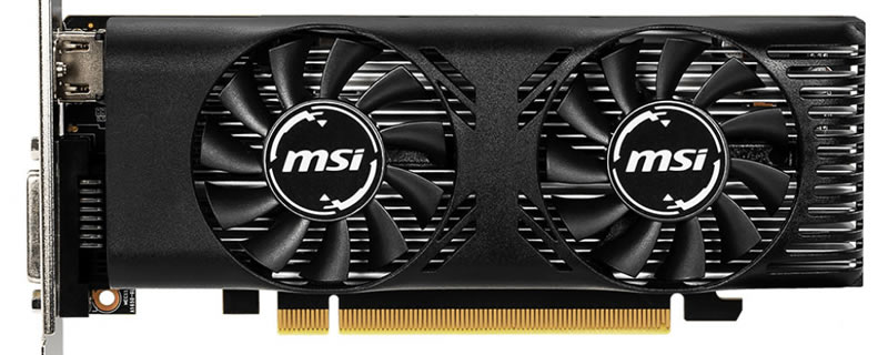 MSI launches two low-profile GTX 1650 graphics cards