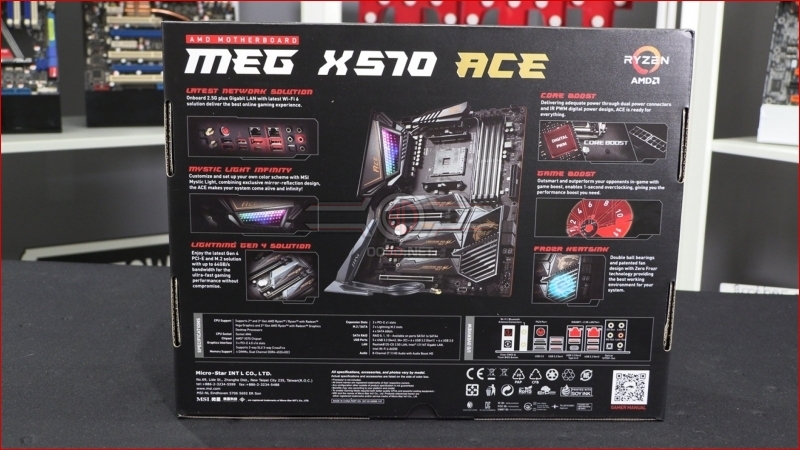 MSI MEG X570 ACE Packaging