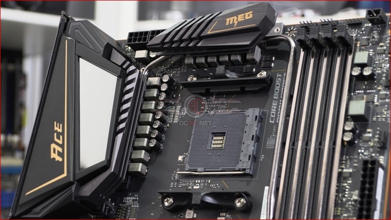 MSI MEG X570 ACE MOSFETs