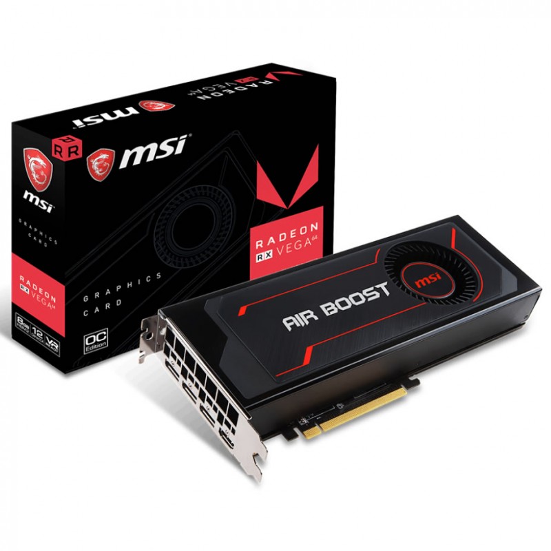 MSI releases their RX Vega 64/56 Air Boost series of graphics cards