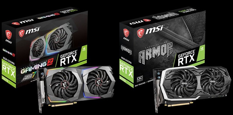 MSI reveals a quartet of custom GTX 2070 graphics cards OC3D