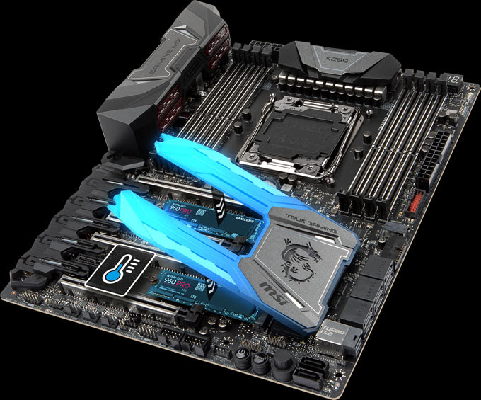 MSI showcase their X299 Gaming M7 ACK and Gaming Pro Carbon