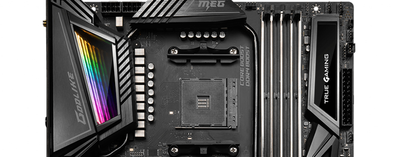 MSI Unveils their MEG X570 GODLIKE motherboard with 14+4+1 phase VRM