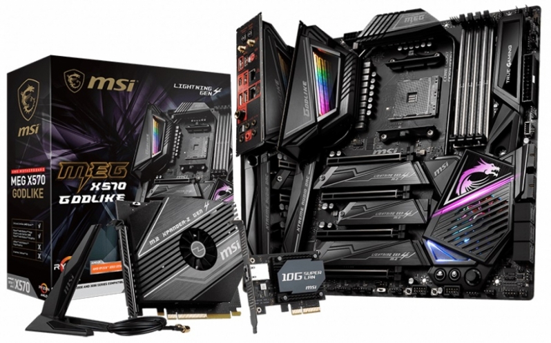 MSI Unveils their MEG X570 GODLIKE motherboard with 14+4+1 phase VRM