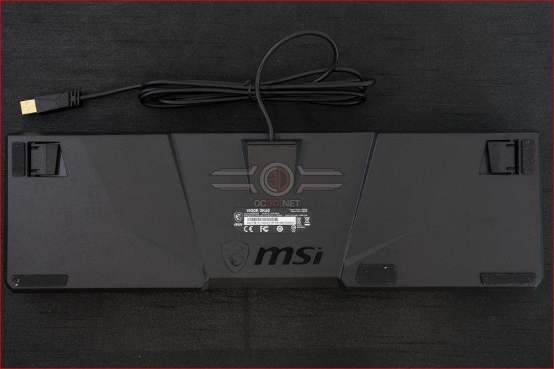 MSI GK60 Mechanical Gaming Keyboard Feet