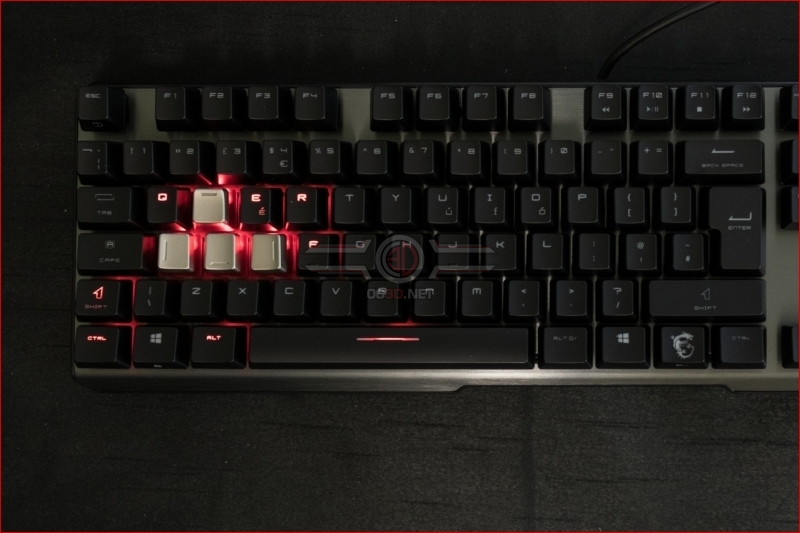 MSI GK60 Mechanical Gaming FPS WASD