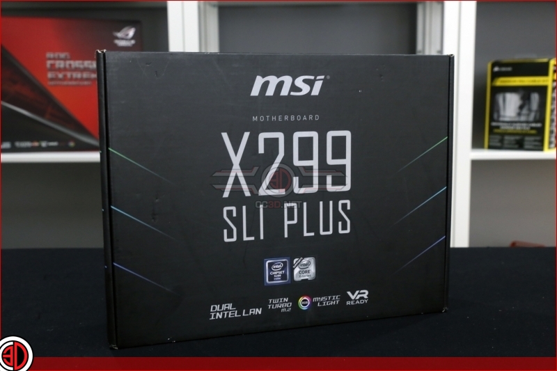 MSI X299 SLI Plus Preview