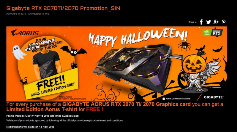No, Gigabyte aren't releasing an Aorus RTX 2070 Ti - It