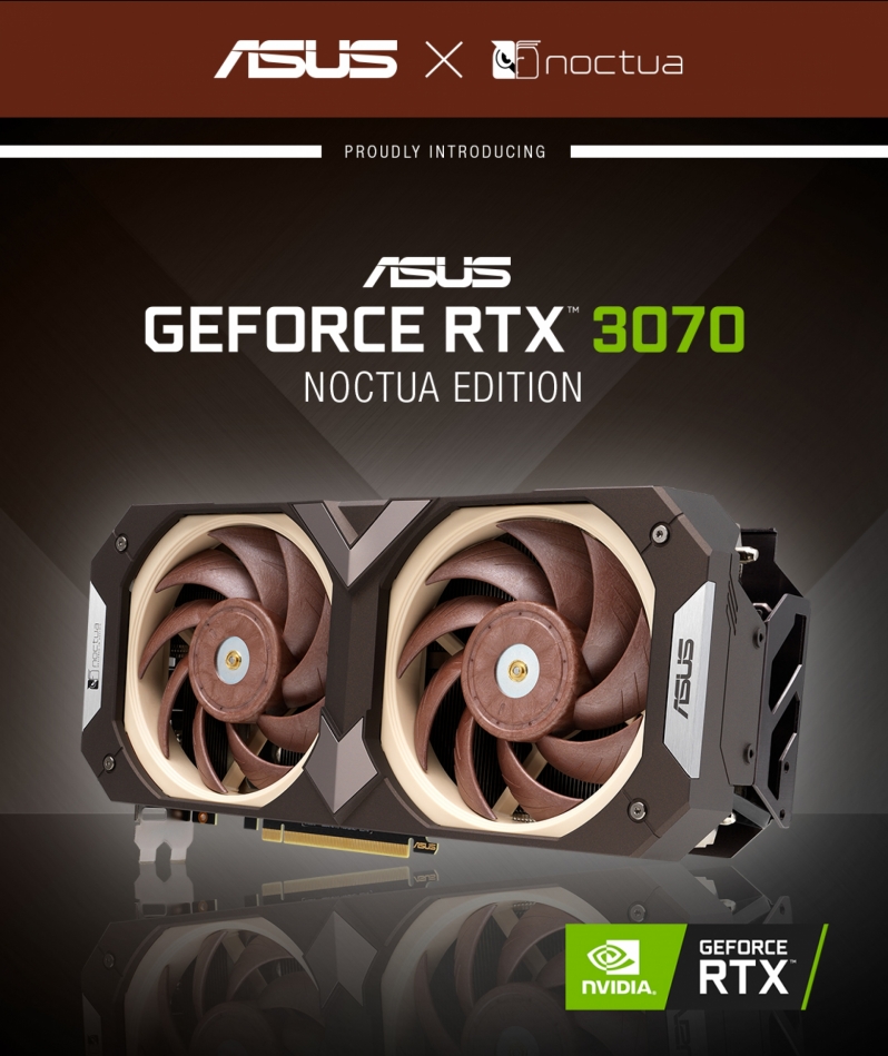 Noctua enters the GPU market with an Ultra-Quiet RTX 3070 