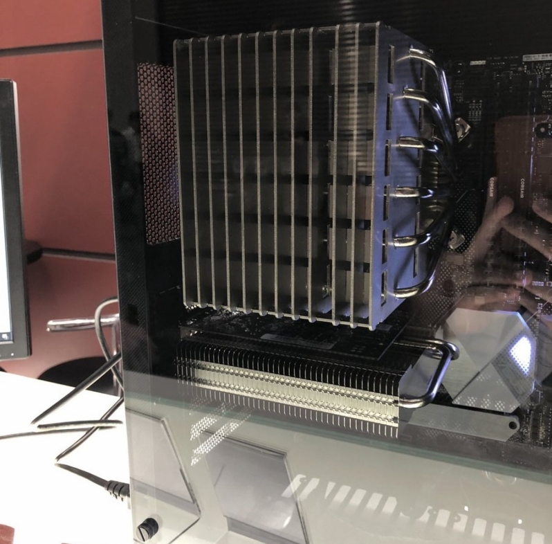Noctua is working on a 1.5 kilo passive CPU cooler