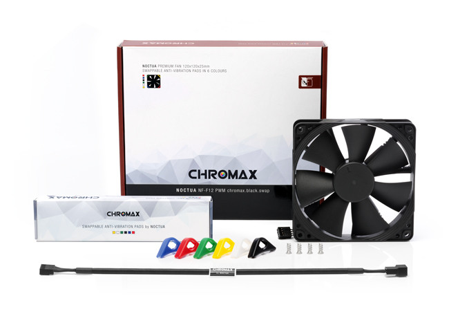 Noctua start making black fans with the new Chromax series