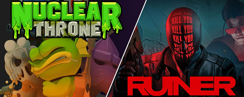 Nuclear Throne and Ruiner are both available for free on PC