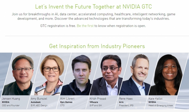 Nvidia reveals its GTC 2021 event