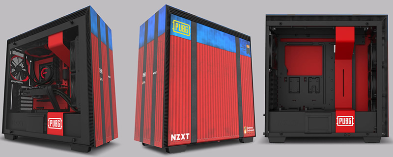 NZXT released Limited Edition PUBG Liscensed H700 case