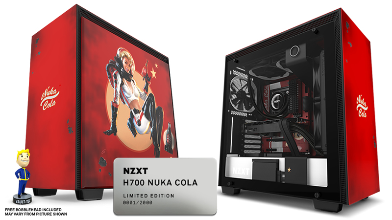 NZXT reveals Fallout-inspired H700 Nuka-Cola Edition and N7 Nuka 