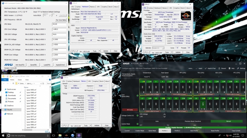 Overclocker cranks AMD's Ryzen Threadripper 32-core to 6GHz on all cores
