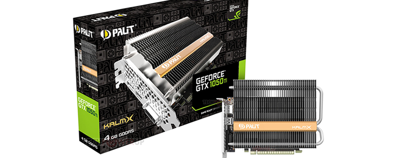 Palit announces their new passively cooled GTX 1050 Ti KalmX GPU