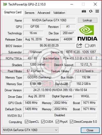 PC Specialist Recoil II GTX 1060 Laptop