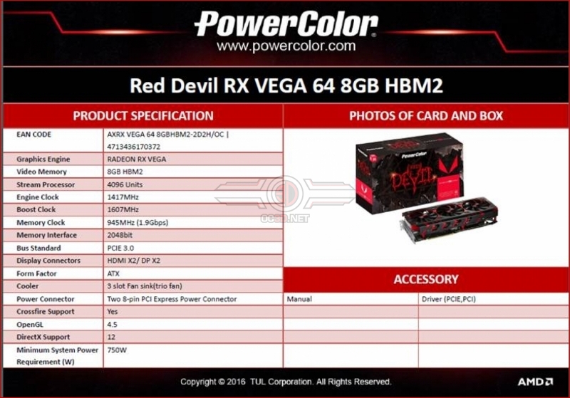 Powercolor RX Vega64 Devil Preview