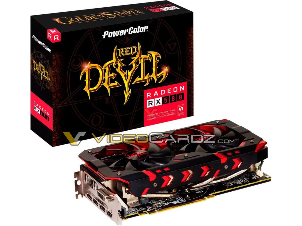PowerColor Red Devil RX580 8GB グラフィックカード Amazon.com: PowerColor AXRX 580 8GBD5-3DHG/OC Graphic Cards
