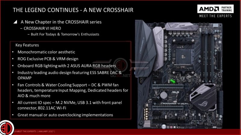 ASUS has announced their CROSSHAIR VI Hero AM4 Motherboard