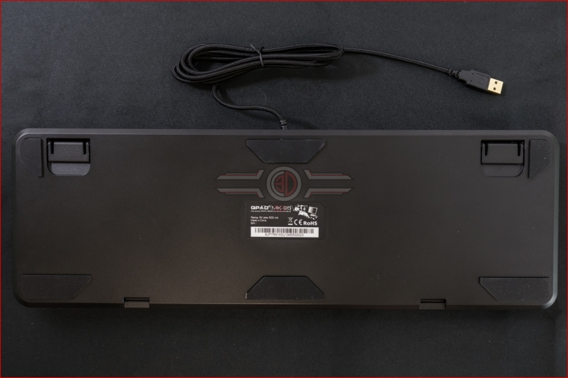 QPAD MK-95 Opto Mechanical Switch Keyboard Feet
