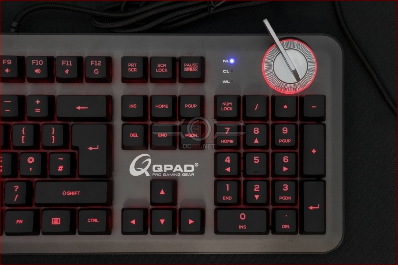 QPAD MK-95 Opto Mechanical Switch Keyboard Red Switch