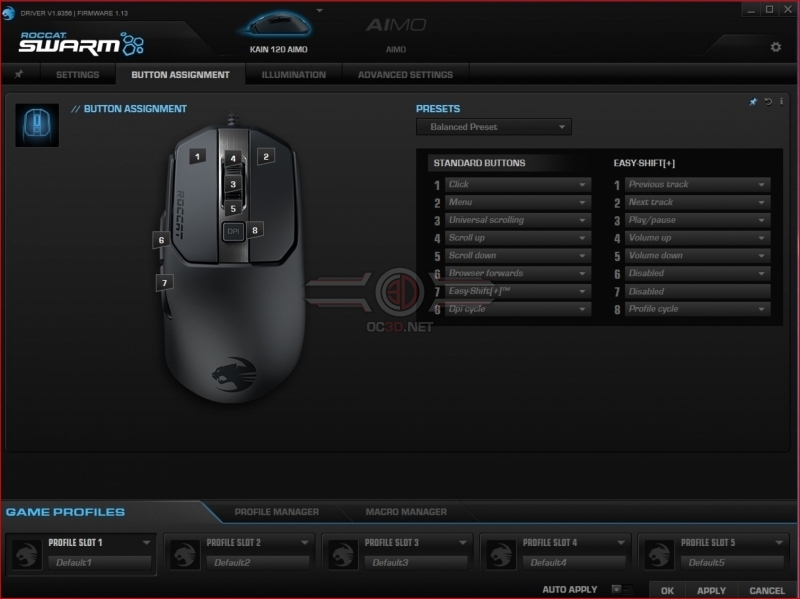 Roccat Kain 120 AIMO Mouse Review