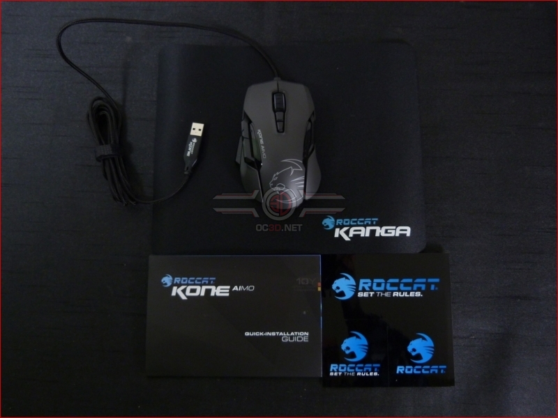 Roccat Kone AIMO Mouse and Kanga Mousepad Review