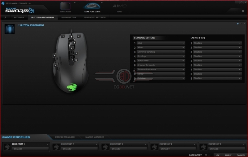 Roccat Kone Pure Ultra EasyShift
