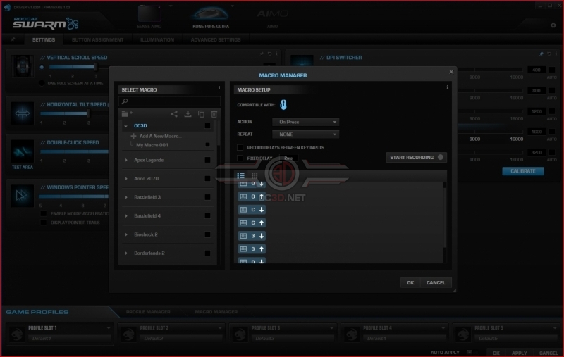 Roccat Kone Pure Ultra Macro