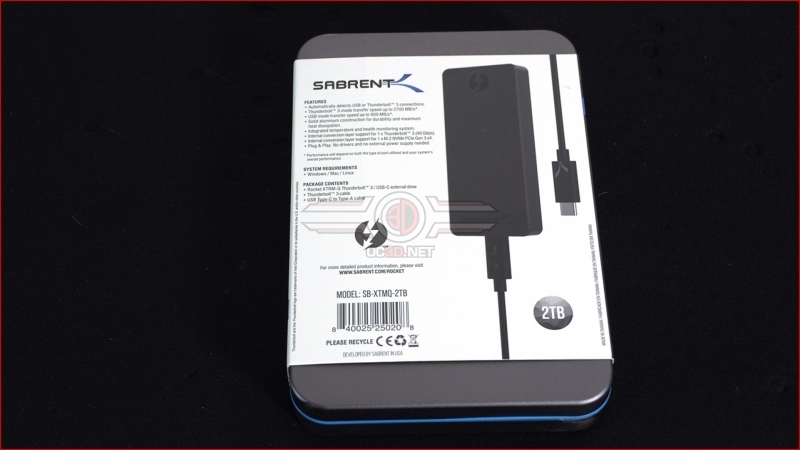 Sabrent Rocket XTRM-Q Thunderbolt 3/USB External SSD Review
