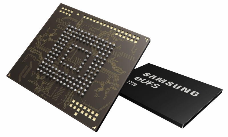 Samsung Reveals 1TB eUFS Storage Chip for Smartphones