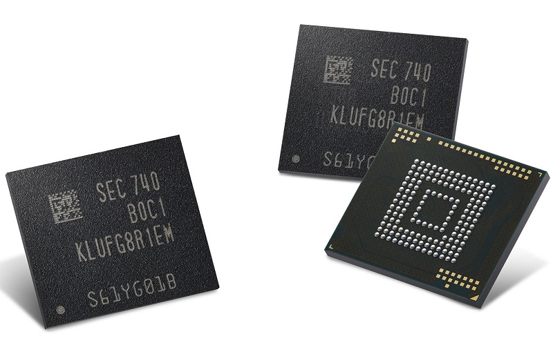 Samsung starts producing 512GB eUFS solutons