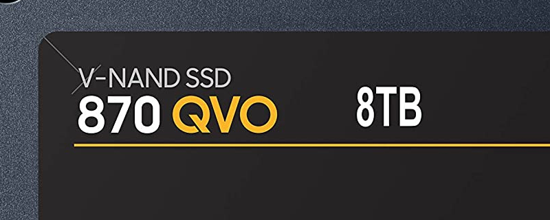 Samsung's 8TB 870 QVO SSD has appeared on Amazon
