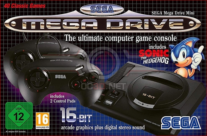 SEGA to release Mega Drive/Genesis Mini Consoles this year