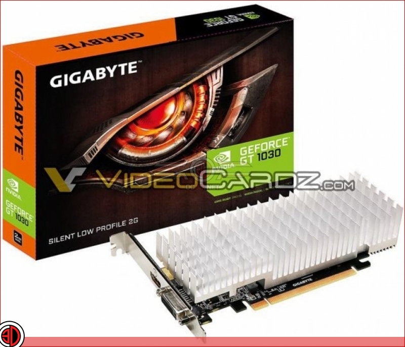 Several aftermarket Nvidia GT 1030 GPU designs have leaked online