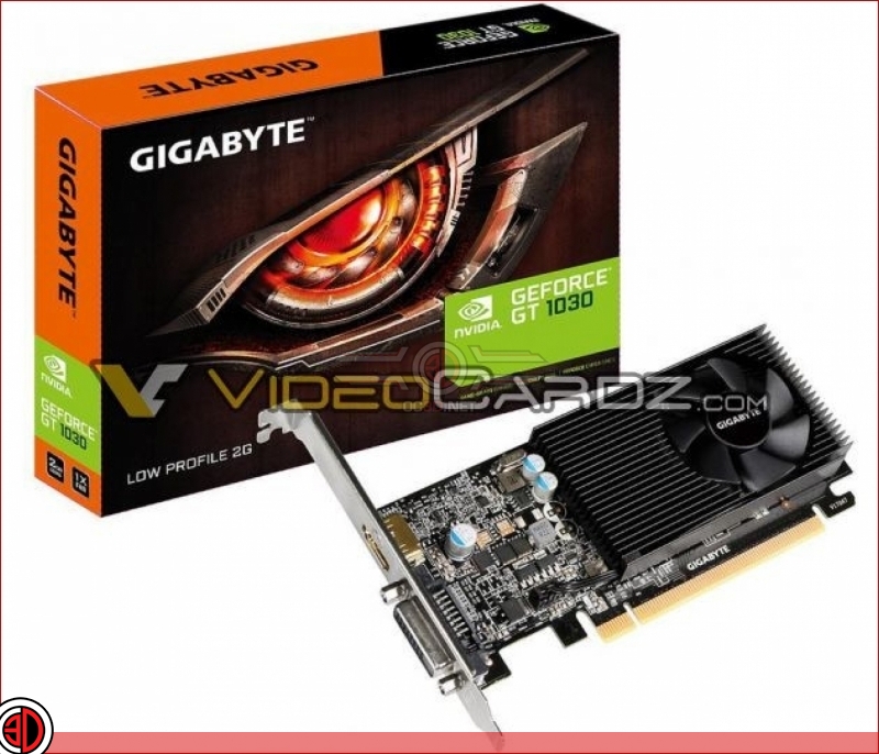 Several aftermarket Nvidia GT 1030 GPU designs have leaked online
