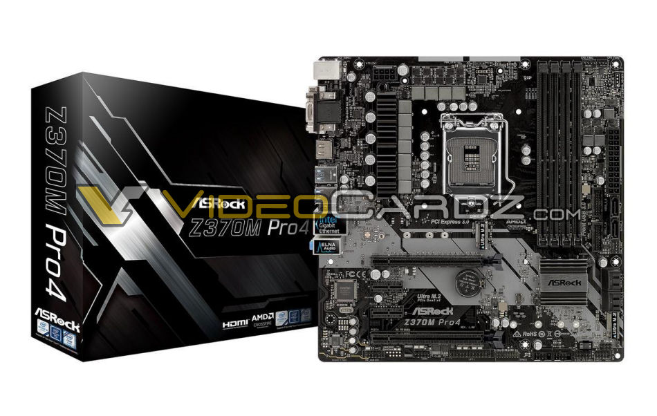 Six AsRock Z370 motherboards have been revealed