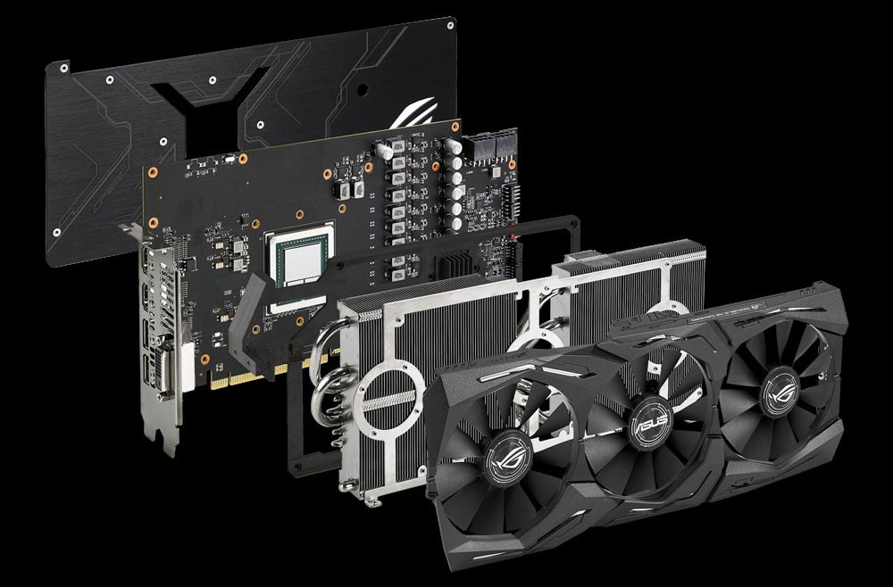 Specifications for ASUS' RX Vega Strix Gaming OC have been released