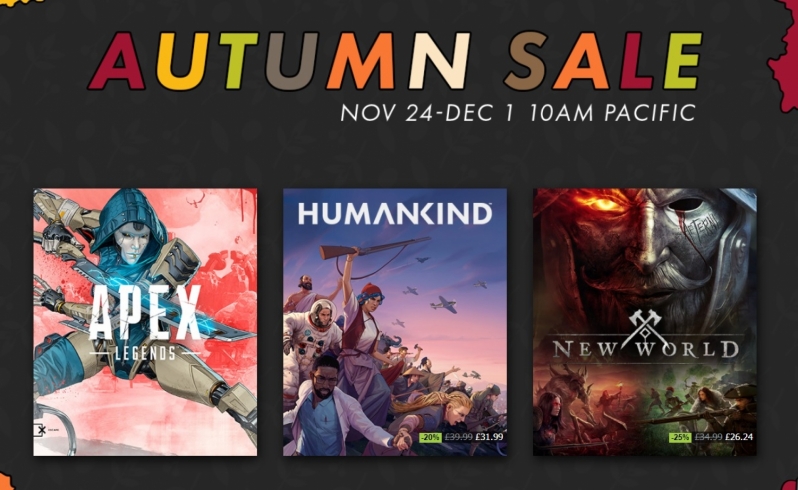 Steam's Autumn sale has begun