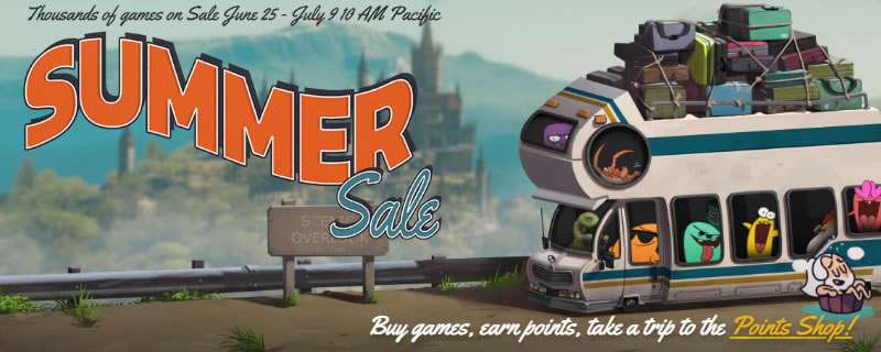 Steam's taking a note from Epic's handbook with their Summer Sale