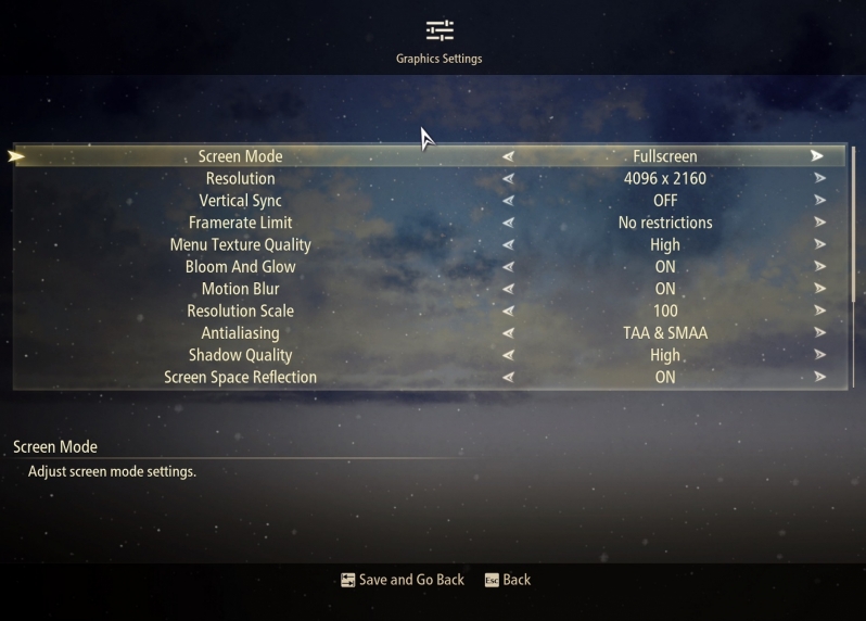 Tales of Arise PC Performance Analysis