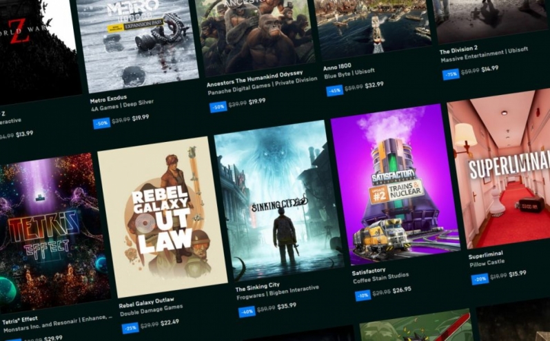 The Epic Games Store's Winter Sale has Started, and their giving everyone $10