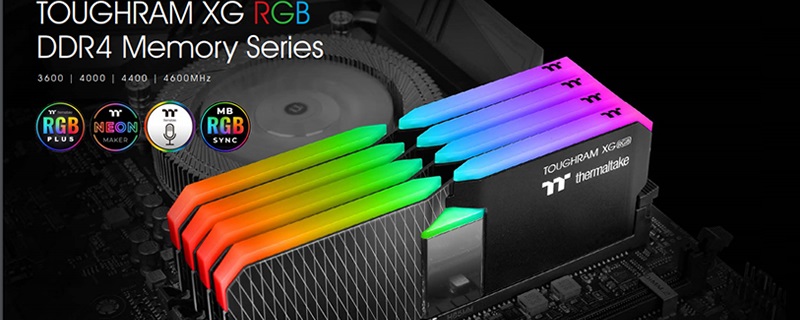 Thermaltake reveals a wide range of high speed DDR4 memory kits at CES 2021