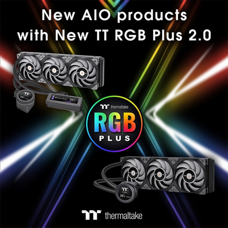 Thermaltake's updating their TOUGHCOOL and Floe RC with new Ultra models and RGB PLUS 2.0 Software