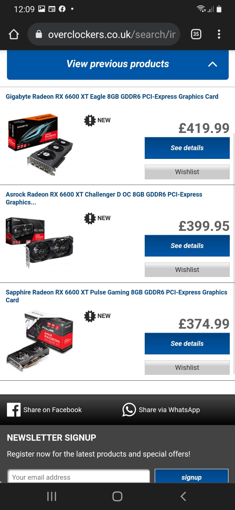 UK RX 6600 XT Pricing Leaked Via Overclockers UK