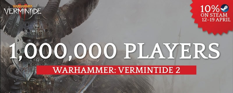 Warhammer: Vermintide 2 has sold over 1 million copies