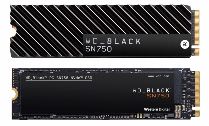 Western Digital Releases SN750 Series NVMe SSDs with Gaming Mode